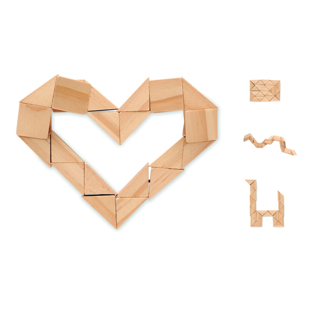 Logotrade promotional products photo of: Wooden puzzle/brain teaser